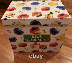 Kaws UNIQLO Sesame Street LIMITED Complete Box/Paper Bag