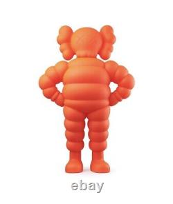 Kaws Vinyl Figure Chum 20th Anniversary Collectible Orange Brand New In Hand