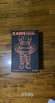 Kaws Vinyl Figure Chum 20th Anniversary Orange New IN HAND