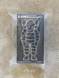 Kaws What Party Black Figure Open Edition Companion New