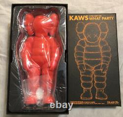 Kaws What Party Figure Orange Brand New In Hand! Ready To Ship Day Of Purchase