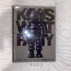 Kaws What Party Hard Cover Book Phaidon Black Color Brand New Limited Edition