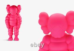 Kaws What Party Pink CHUM Vinyl Figure 2020 Sold Out In Hand GENUINE