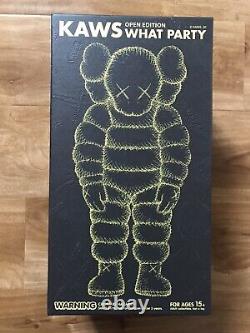 Kaws What Party Yellow New 100% Authentic