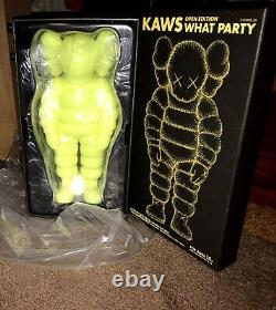 Kaws What Party figure Yellow New