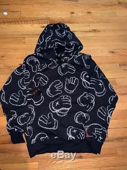 Kaws X Air Jordan 3m Pullover Hoodie Size Large Deadstock With Tags