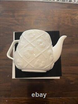 Kaws ceramic white teapot (chipped)