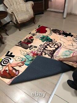 Kaws rug, kaws decor, kaws print, kaws figure, kaws carpet, hypebeast rug, mat
