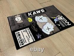 Kaws rug, smile rug, kaws decor, area rug, kaws figure, kaws merch, kaws carpet
