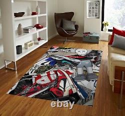 Kaws rug, sneaker kaws rug, kaws carpet, kaws figure, sneakerhead rug, nike air
