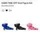 Kaws time off- full set- pink/blue/black- brand new in box
