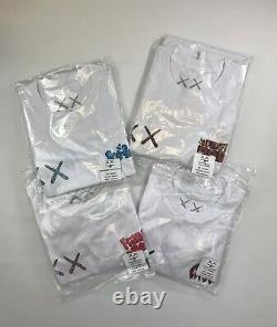 Kaws x Monsters General Mills T-Shirt Set (4) Size Medium New