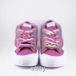 Kaws x Sacai x Nike Blazer Low Purple Dusk Size 12.5 Men's BRAND NEW DM7901-500