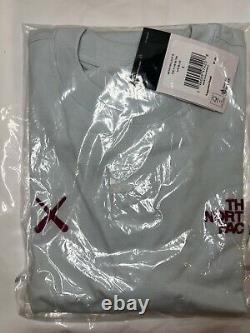 Kaws x The North Face Ice Blue T-Shirt Tee (size Small)