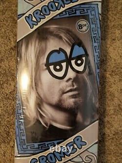 Krooked Cromer Kurt Cobain Skateboard Deck NIS. Nirvana Mark Gonzales KAWS