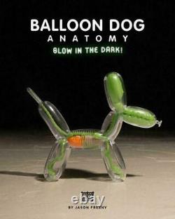 Mighty Jaxx Jason Freeny Ballnoon Dog by Anatomy Kaws (GID Edition)