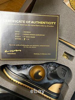 Mr. Kumkum Holy Grail RARE Air Jordan Nike Black/Gold Kaws Kidrobot Quiccs
