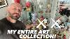 My Entire Art Collection Vinyl Art Toys Kaws Ron English Obey