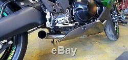 NEW 2020 Ninja 1000SX Kawasaki Stainless De-cat exhaust pipe C/W clamp