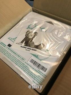 NEW Authentic KAWS HOLIDAY Limited 7 (Brown) Vinyl Figure SOLD OUT