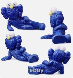 NEW KAWS TIME OFF BFF Figure BLUE IN BOX SHIPS NOW, GONE, TAKE, SHARE, CHUM