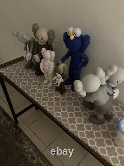 NEW KAWS TIME OFF BFF Figure BLUE IN BOX SHIPS NOW, GONE, TAKE, SHARE, CHUM