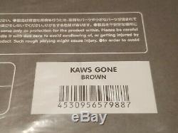 NEW! Kaws Gone Companion BFF Vinyl Figure Brown Blue IN HAND from kawsone. Com