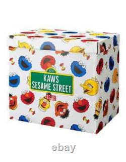 NEW Kaws x UNIQLO Sesame Street Plush Doll Complete New Box