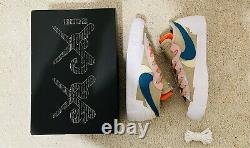 NEW Nike x sacai x KAWS Blazer Low Reed Tan Brown Size 12