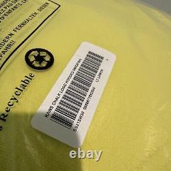 NEW Supreme x KAWS Chalk Box Logo Bogo Light Lemon Hoodie Sweatshirt Size Large