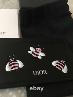 NWT Authentic Dior Kaws Pink Card Holder
