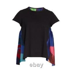 NWT Sacai x KAWS Mixed Media T-Shirt Black Size M Retail $445