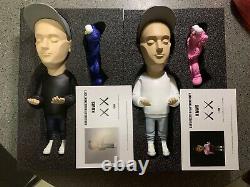New Brian Donnelly (KAWS) Collectable Action Figure by Danil Yad (Black/White)