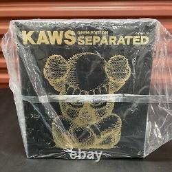 New KAWS Seperated 2021 Vinyl Figure Black Open Edition