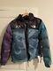 New KAWS X The North Face Retro 1996 Nuptse Jacket Size S Monterey Blue