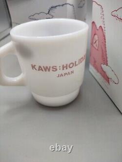 New Kaws Holiday Japan Mount Fuji Mug (set of 2) 100% Authentic