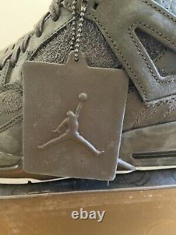 Nike Air Jordan IV 4 Kaws Black Size 13 DS NEW Rare pe Travis iii v xi Union i