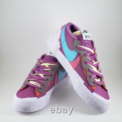Nike Blazer Low Kaws x Sacai Purple Dusk Size 11 Men's BRAND NEW DM7901-500