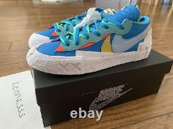 Nike Blazer Low Sacai KAWS Neptune Blue Size 13