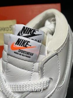 Nike Blazer Low Sacai White Patent Leather Retro Dunk Union Air Sail Kaws Off 13