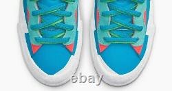 Nike Blazer Low Sacai x KAWS Neptune Blue CONFIRMED PREORDER Men's Size 13