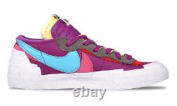 Nike Blazer Low x KAWS x Sacai Purple Dusk (DM7901-500) Mens Size