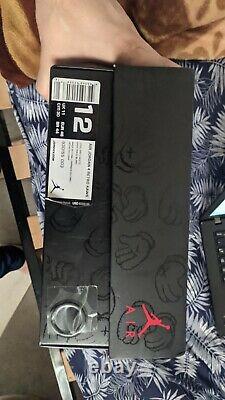Nike KAWS X Air Jordan 4 Retro Cool Grey 12 U. S BRAND NEW NEVER WORN 930155-00