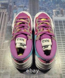 Nike x Sacai x Kaws Blazer Low Purple Mens Size 4.5 or Womens 6 DM7901 500 New
