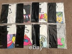 Original fake Kaws T shirt Lot Of 8