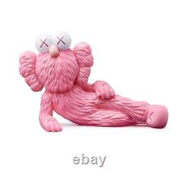 RARE Kaws BFF Time Off Vinyl Figure PINK Brand New in Box
