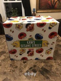 Sesame Street x KAWS x UNIQLO Complete Box Set of 5 Plush Dolls 100% Authentic