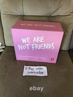 Shoeuzi j-ldn We Are Not Friends WANF 75% Pink Edition Limited To 100 Kaws