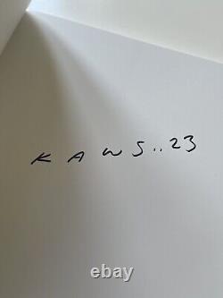 Signed Kaws The Definitive Book On Kaws Phaidon X Uniqlo Brand New