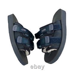Size 8 2021 Suicoke Moto-Mab Strap Sandal Slides Navy Blue Vibram OG-056MAB